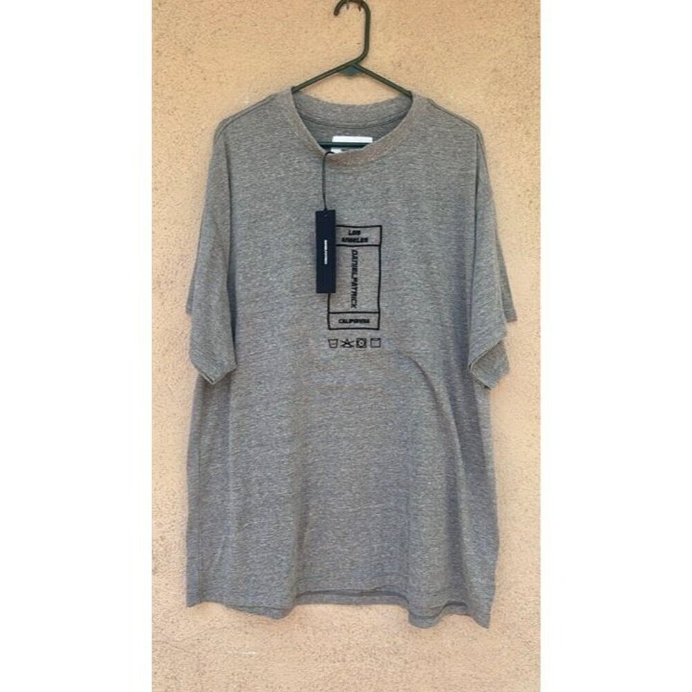 Daniel Patrick Grey 3XL Shirt Men's New Designer Made in LA